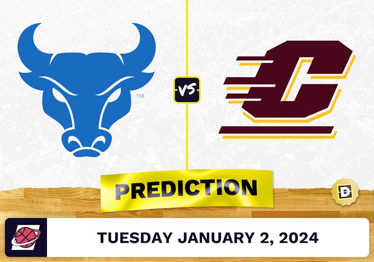 Buffalo vs. Central Michigan Prediction, Odds, College Basketball Picks  [1/2/2024]