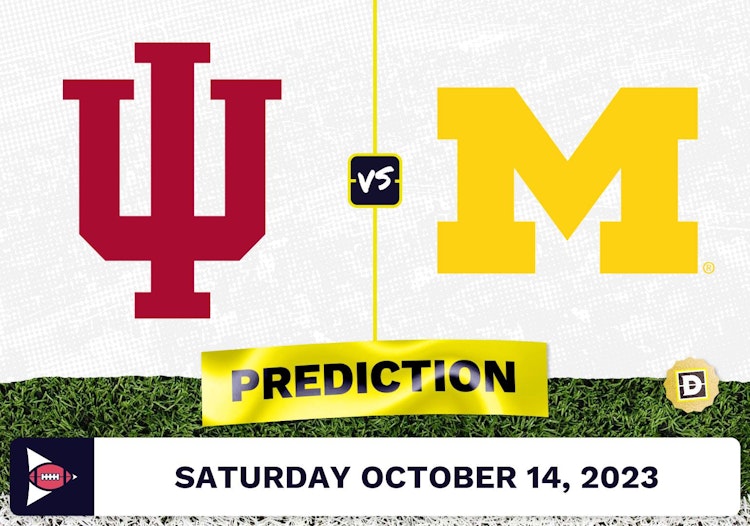 Indiana vs. Michigan CFB Prediction and Odds - October 14, 2023