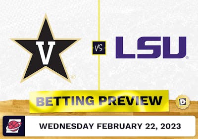 Vanderbilt vs. LSU CBB Prediction and Odds - Feb 22, 2023