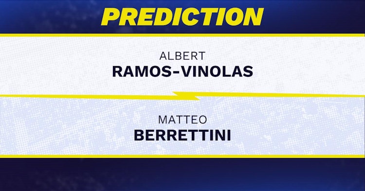 Albert Ramos-Vinolas vs Matteo Berrettini Tennis Prediction.