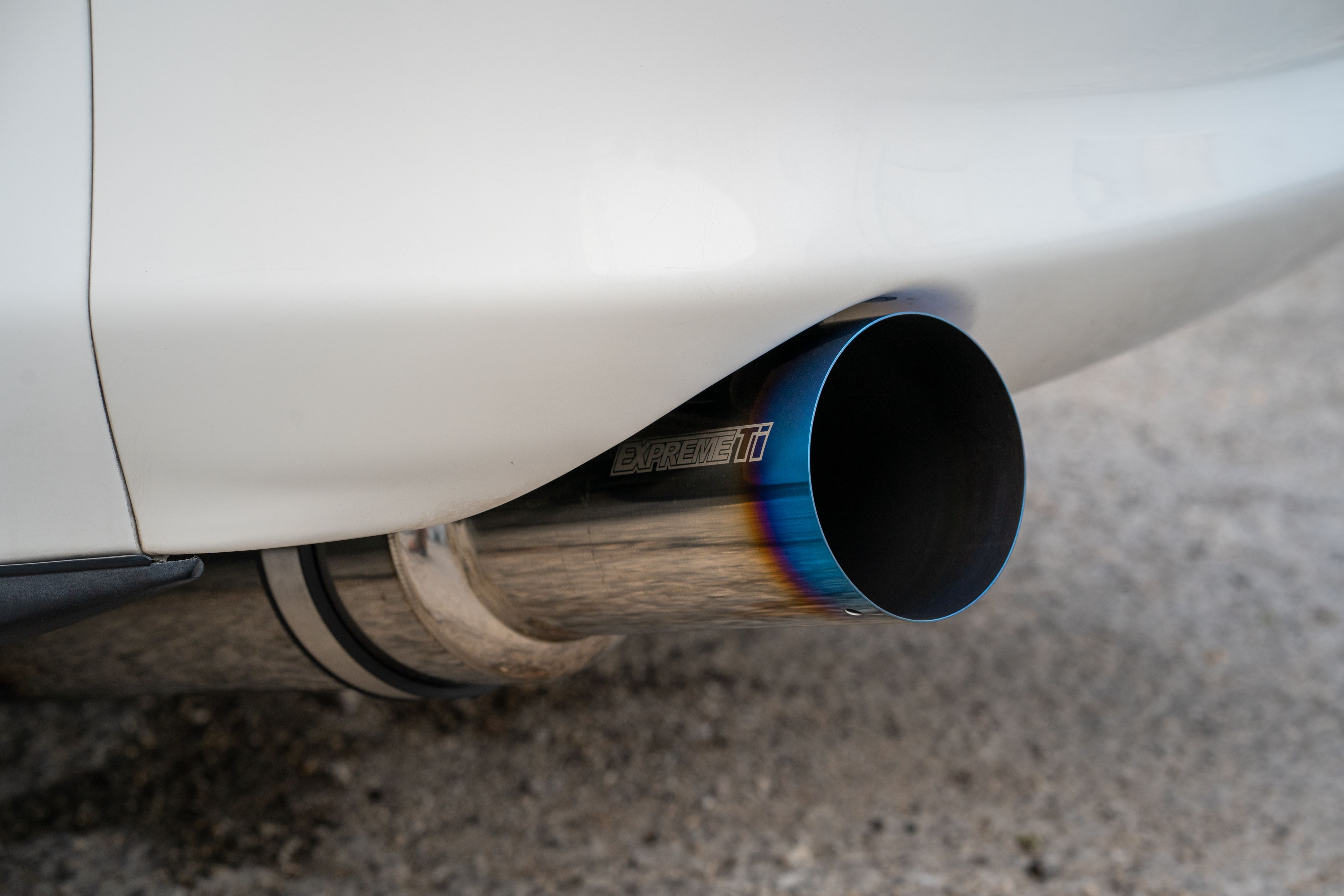 Tomei Titanium Exhaust on a MK4 Toyota Supra.