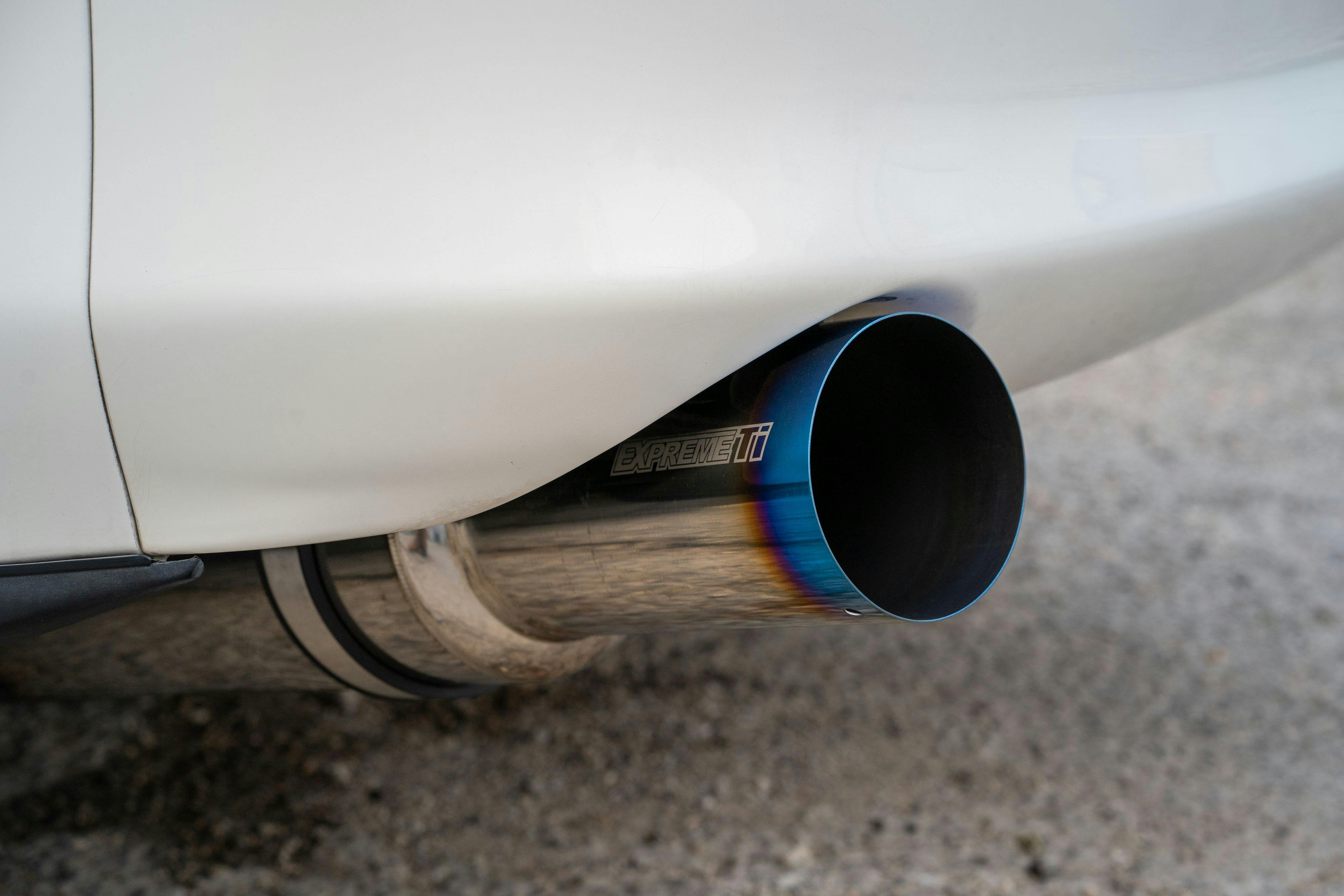 Tomei Titanium Exhaust on a MK4 Toyota Supra.