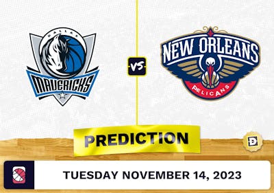 Mavericks vs. Pelicans Prediction and Odds - November 14, 2023