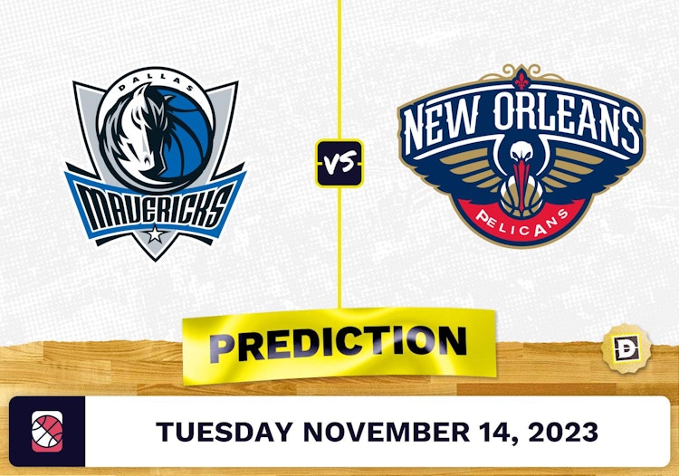 Mavericks vs. Pelicans Prediction and Odds - November 14, 2023