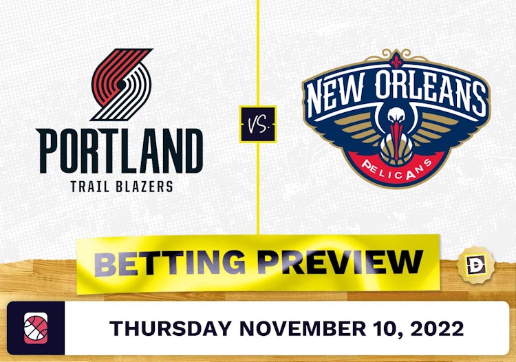 Trail Blazers vs. Pelicans Prediction and Odds - Nov 10, 2022