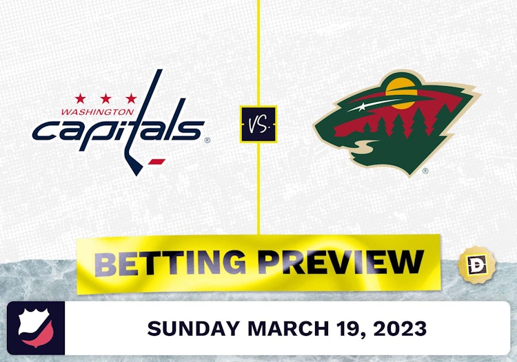 Capitals vs. Wild Prediction and Odds - Mar 19, 2023