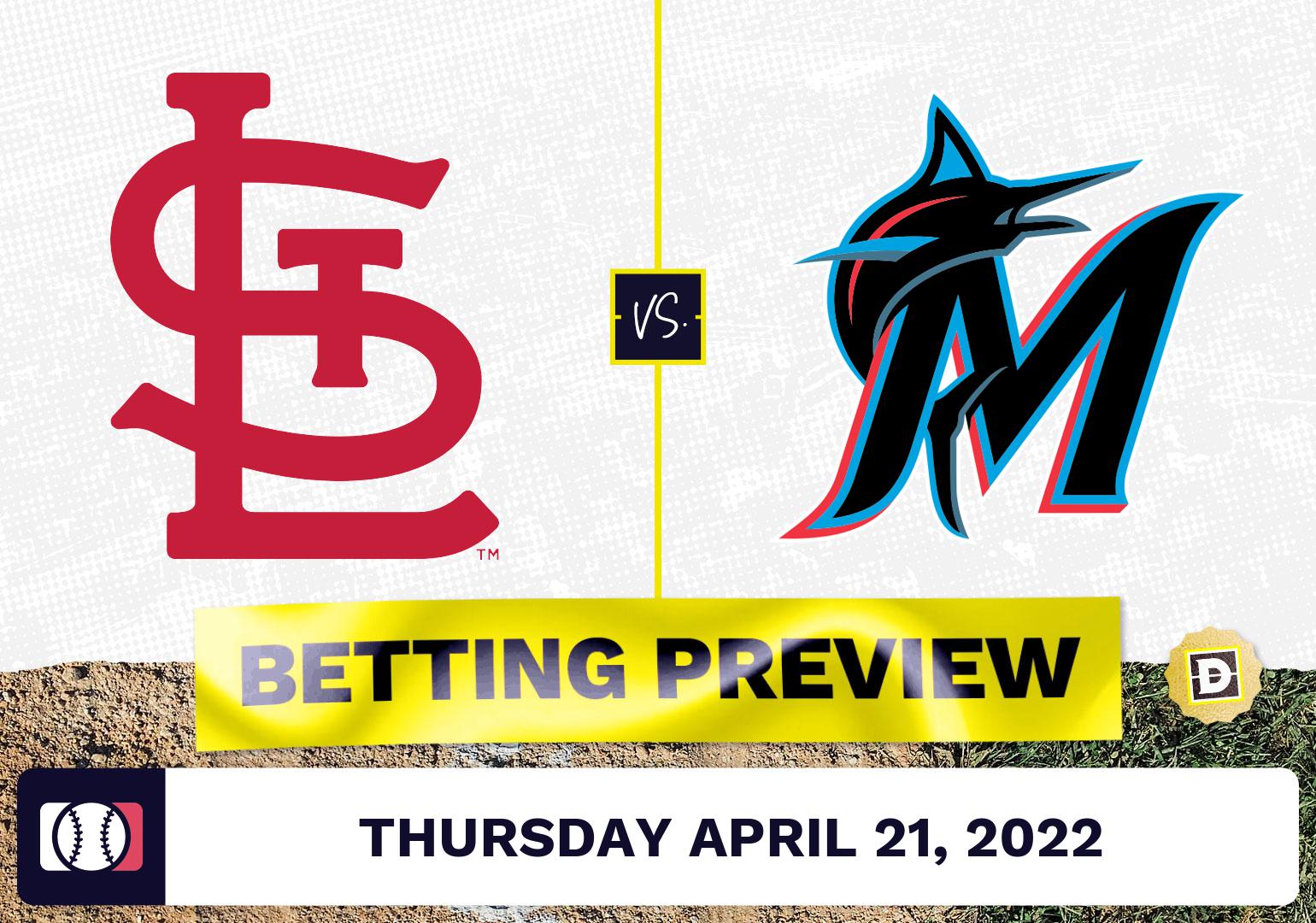 Cardinals vs. Marlins Prediction and Odds - Apr 21, 2022