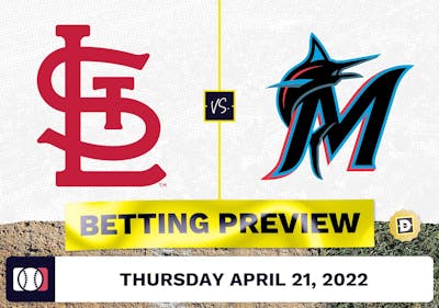 Cardinals vs. Marlins Prediction and Odds - Apr 21, 2022
