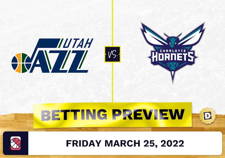 Jazz vs. Hornets Predictions and Odds - Mar 25, 2022