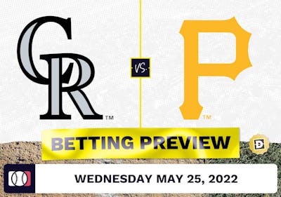 Rockies vs. Pirates Prediction and Odds - May 25, 2022