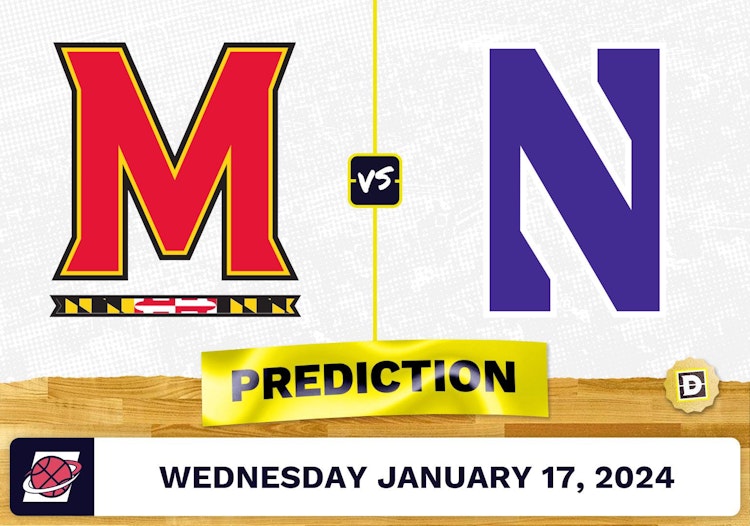 Maryland vs. Northwestern Prediction, Odds, College Basketball Picks [1/17/2024]