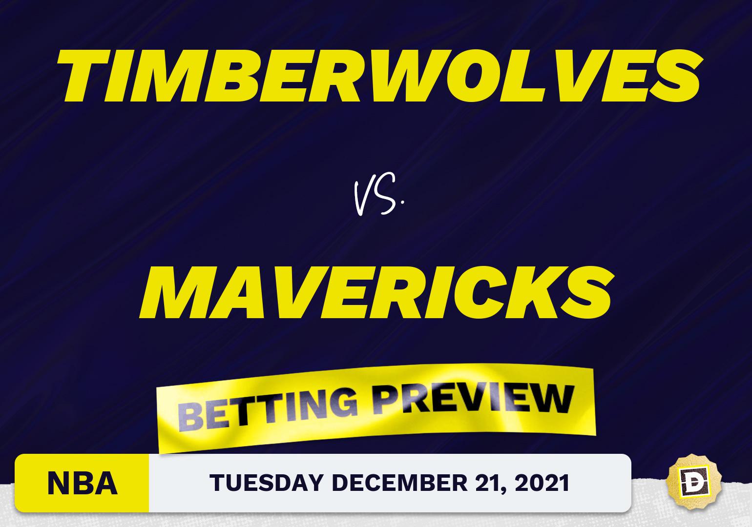 Timberwolves vs. Mavericks Predictions and Odds - Dec 21, 2021