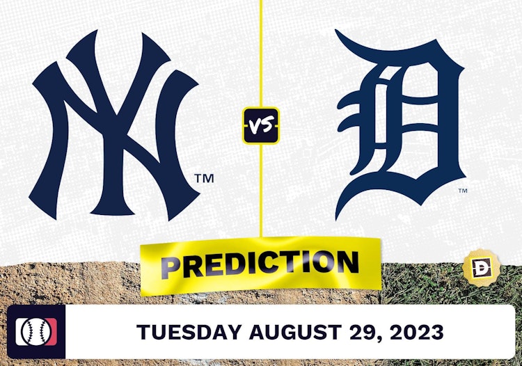 Yankees vs. Tigers Prediction for MLB Tuesday [8/29/2023]