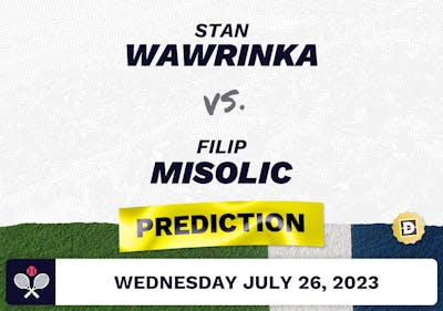Stan Wawrinka vs. Filip Misolic Prediction - Croatia Open 2023