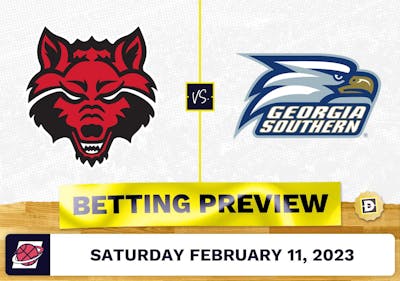 Arkansas State vs. Georgia Southern CBB Prediction and Odds - Feb 11, 2023