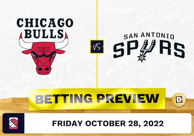 Bulls vs. Spurs Prediction and Odds - Oct 28, 2022