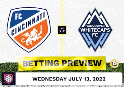 FC Cincinnati vs. Vancouver Whitecaps Prediction - Jul 13, 2022