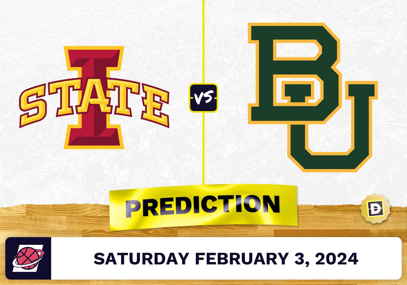 Iowa State Vs. Baylor Prediction, Odds, College Basketball Picks [2/3/2024]