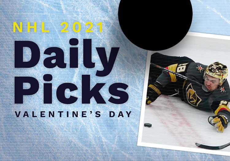 NHL Valentine's Day Betting Picks, Probabilities and Predicted Scores