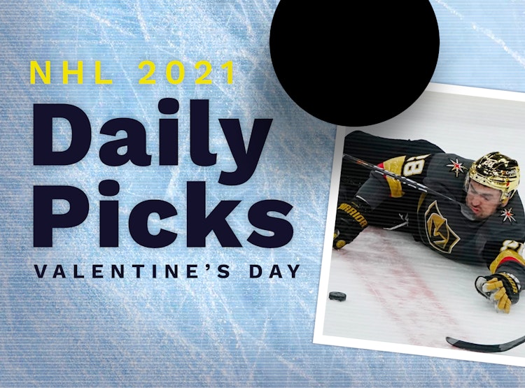NHL Valentine's Day Betting Picks, Probabilities and Predicted Scores