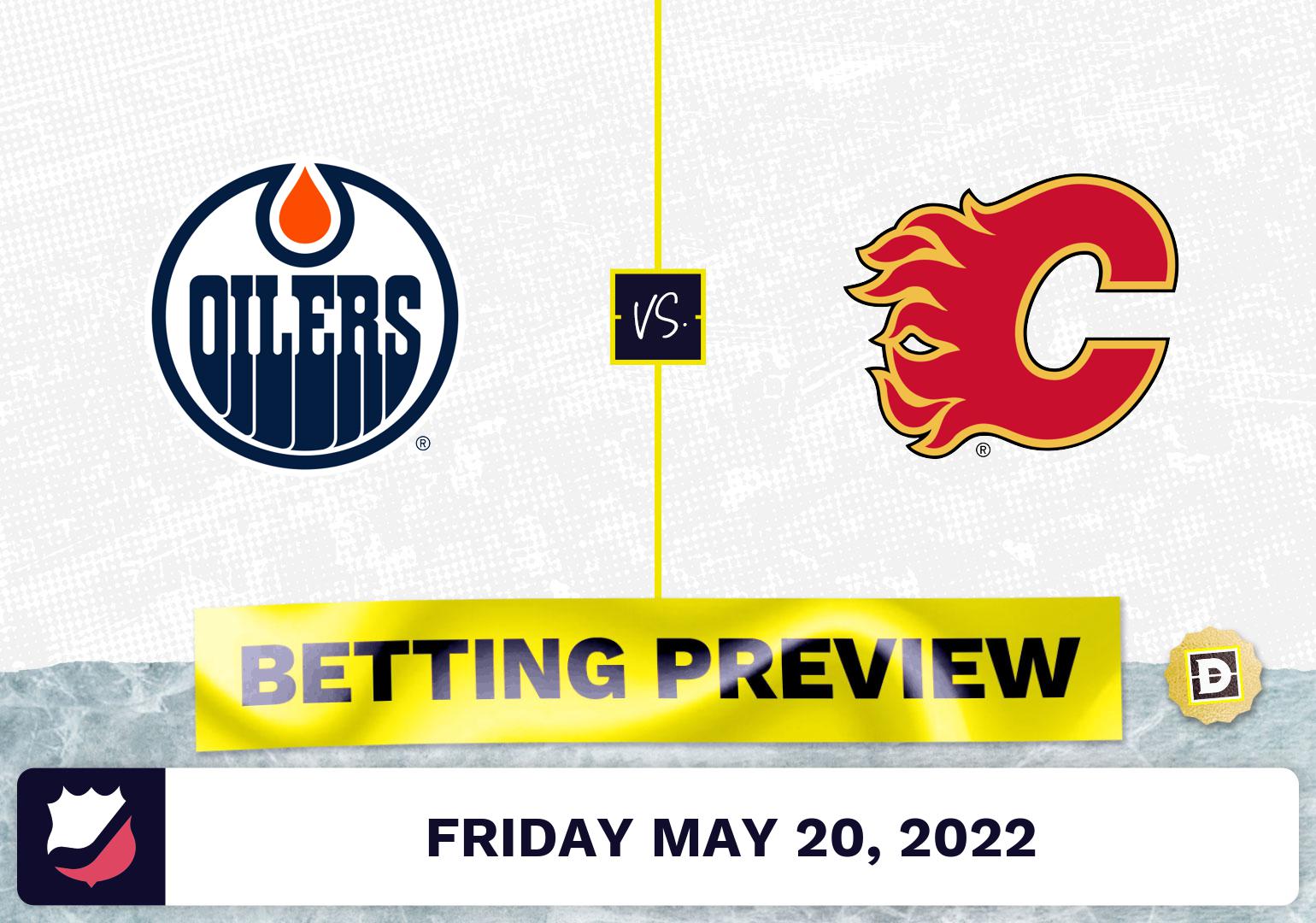 Oilers vs. Flames Prediction and Odds - May 20, 2022