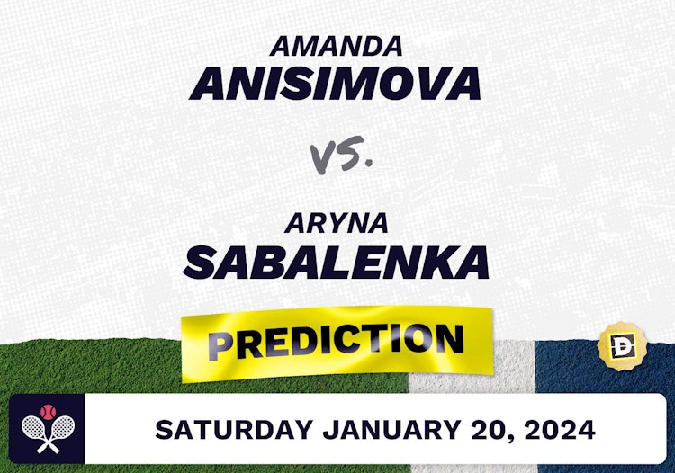 Amanda Anisimova vs. Aryna Sabalenka Prediction, Odds, Picks for Australian Open 2024