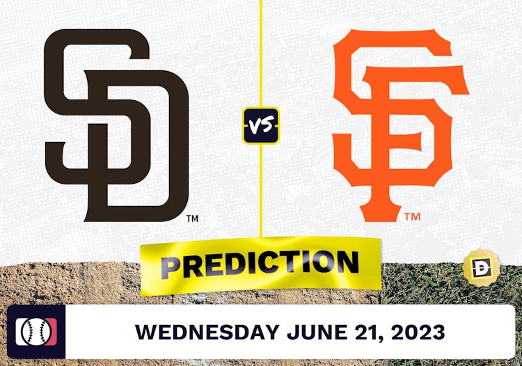 Padres vs. Giants Prediction for MLB Wednesday [6/21/2023]