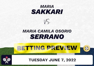 Maria Sakkari vs. Maria Camila Osorio Serrano Predictions - Jun 7, 2022