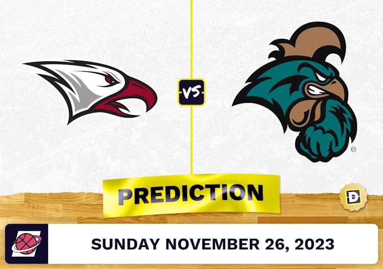 North Carolina Central vs. Coastal Carolina Basketball Prediction - November 26, 2023