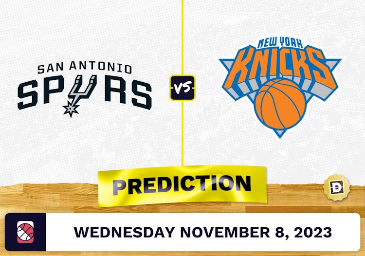 Spurs vs. Knicks Prediction and Odds - November 8, 2023