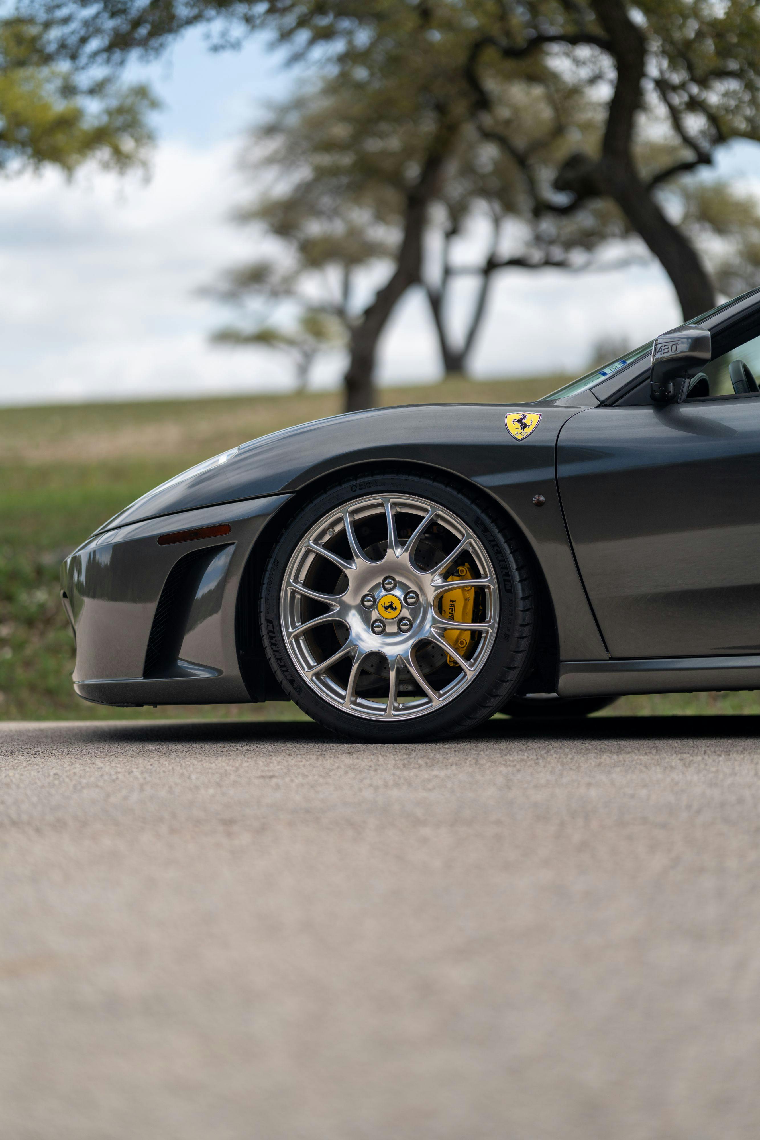 2008 Ferrari F430 in Grigio Silverstone on Black in Lakeway, TX.