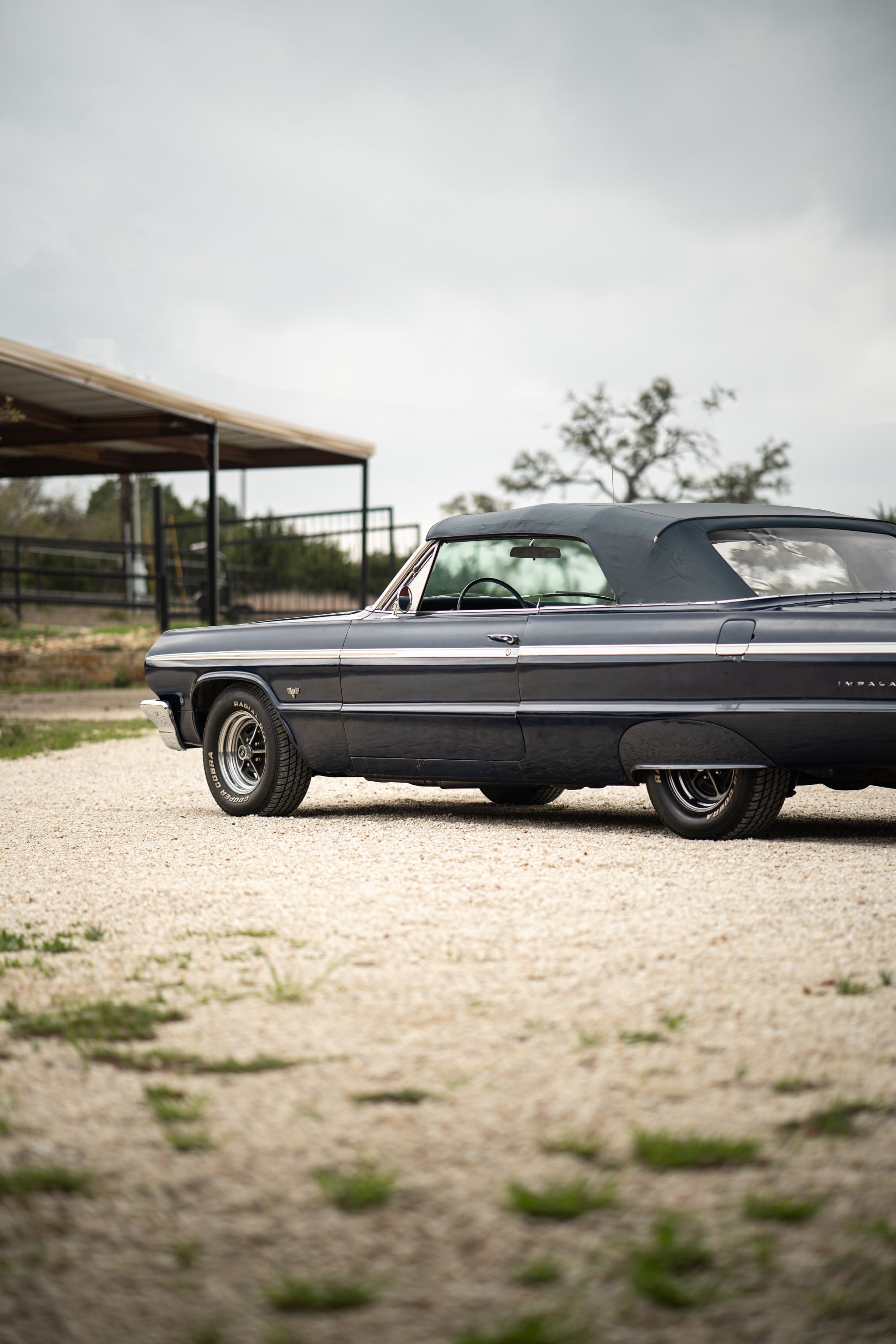 Blue Impala SS Convertible in Dripping Springs, TX