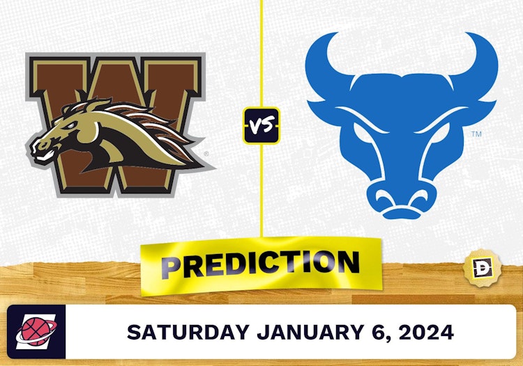 Western Michigan vs. Buffalo Prediction, Odds, College Basketball Picks  [1/6/2024]