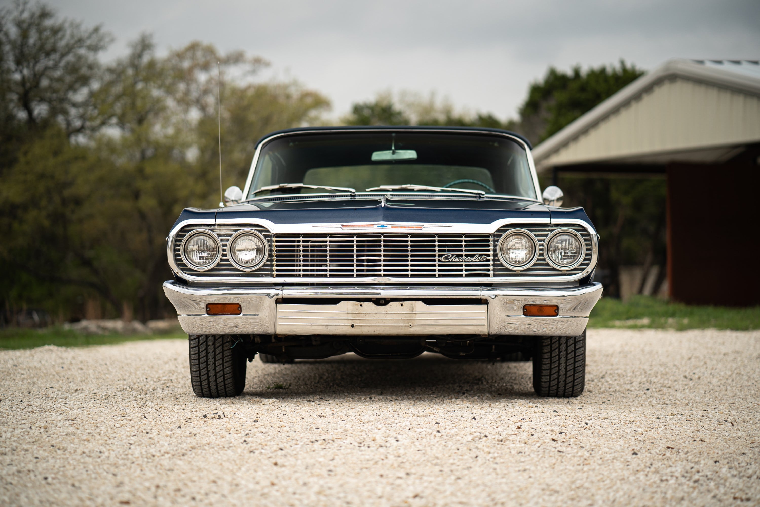 Blue Impala SS Convertible in Dripping Springs, TX