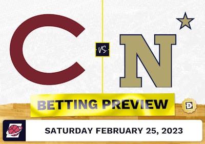 Colgate vs. Navy CBB Prediction and Odds - Feb 25, 2023