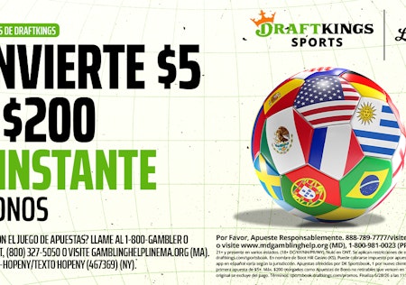 Código promocional de DraftKings: apuesta $5 y obtén $200 en Apuestas de Bono para Panamá, Colombia