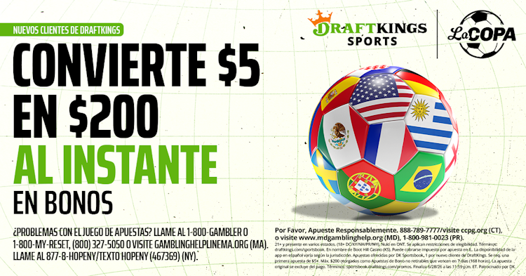Código promocional de DraftKings — México vs. Corea del Sur, 18 de junio de 2026