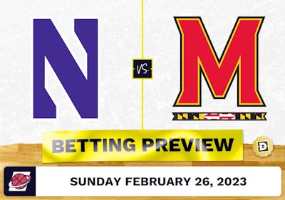 Northwestern vs. Maryland CBB Prediction and Odds - Feb 26, 2023