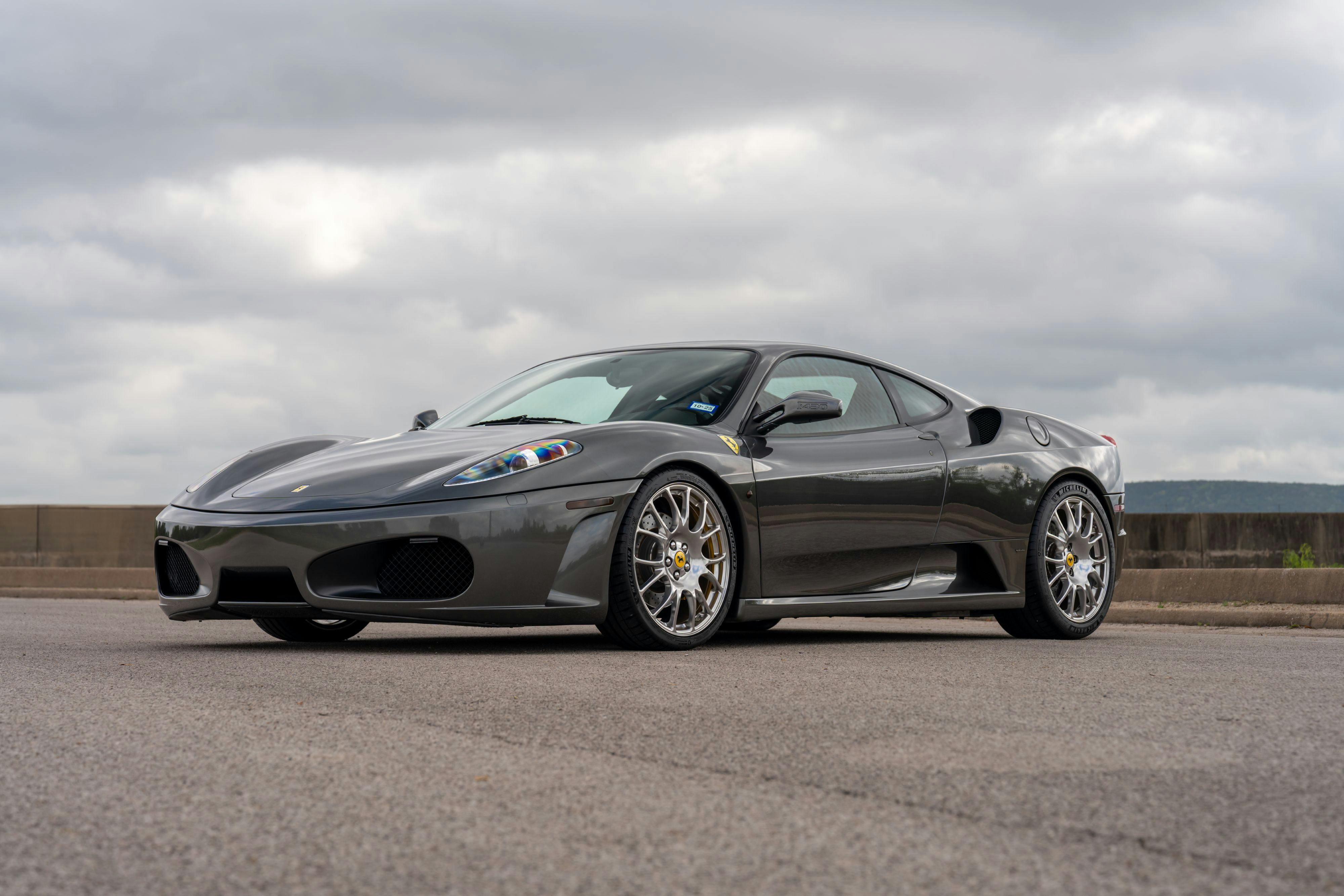 2008 Ferrari F430 in Grigio Silverstone on Black in Lakeway, TX.