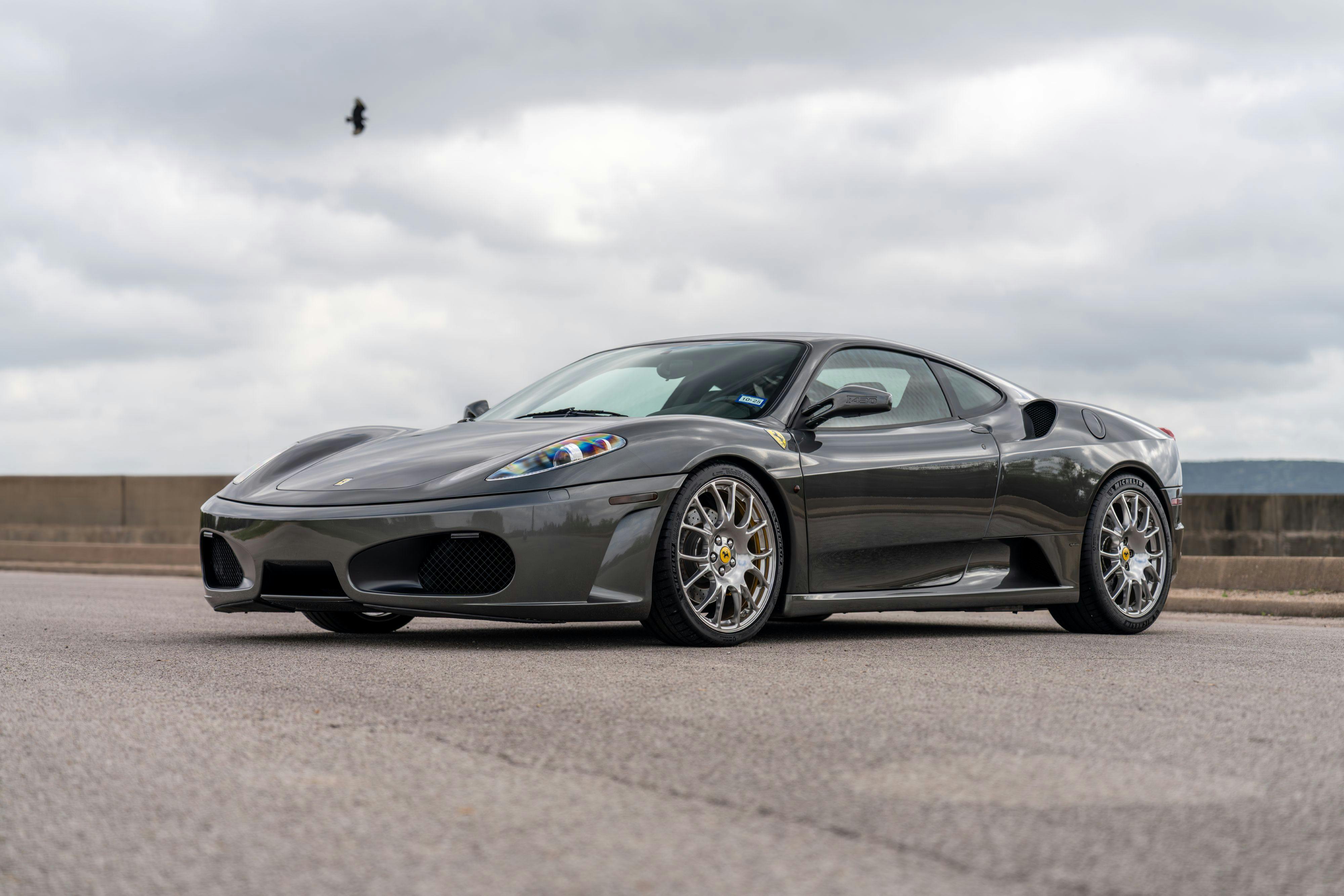 2008 Ferrari F430 in Grigio Silverstone on Black in Lakeway, TX.