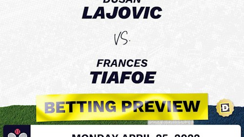 Dusan Lajovic vs. Frances Tiafoe Predictions - Apr 25, 2022