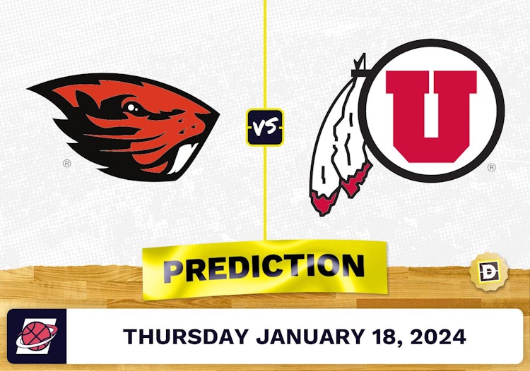 Oregon State vs. Utah Prediction, Odds, College Basketball Picks [1/18/2024]