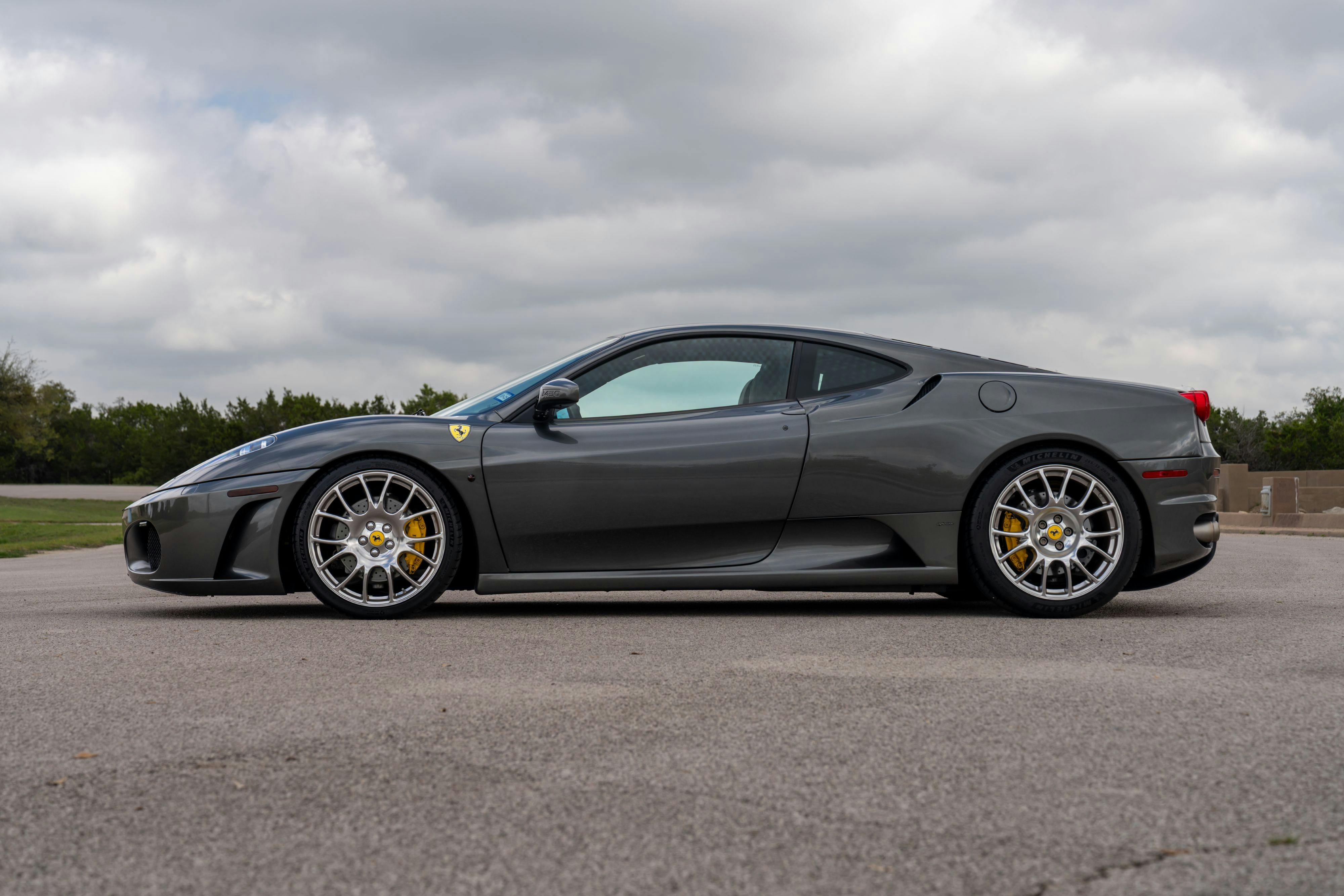 2008 Ferrari F430 in Grigio Silverstone on Black in Lakeway, TX.