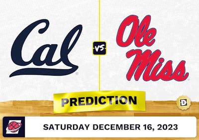 California vs. Ole Miss Prediction, Odds, Picks for College Basketball Saturday [12/16/2023]