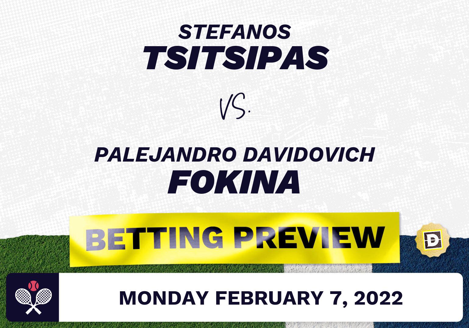 Stefanos Tsitsipas vs. Alejandro Davidovich Fokina Predictions - Feb 8, 2022