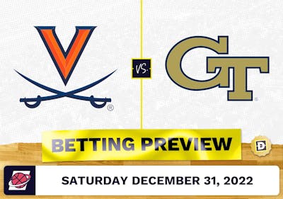 Virginia vs. Georgia Tech CBB Prediction and Odds - Dec 31, 2022