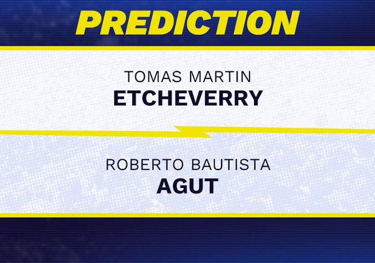 Tomas Etcheverry vs Roberto Bautista Agut Tennis Prediction.