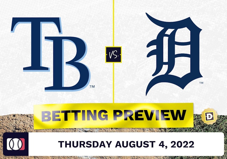 Rays vs. Tigers Prediction and Odds - Aug 4, 2022