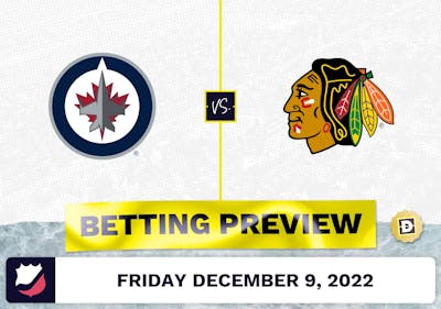 Jets vs. Blackhawks Prediction and Odds - Dec 9, 2022