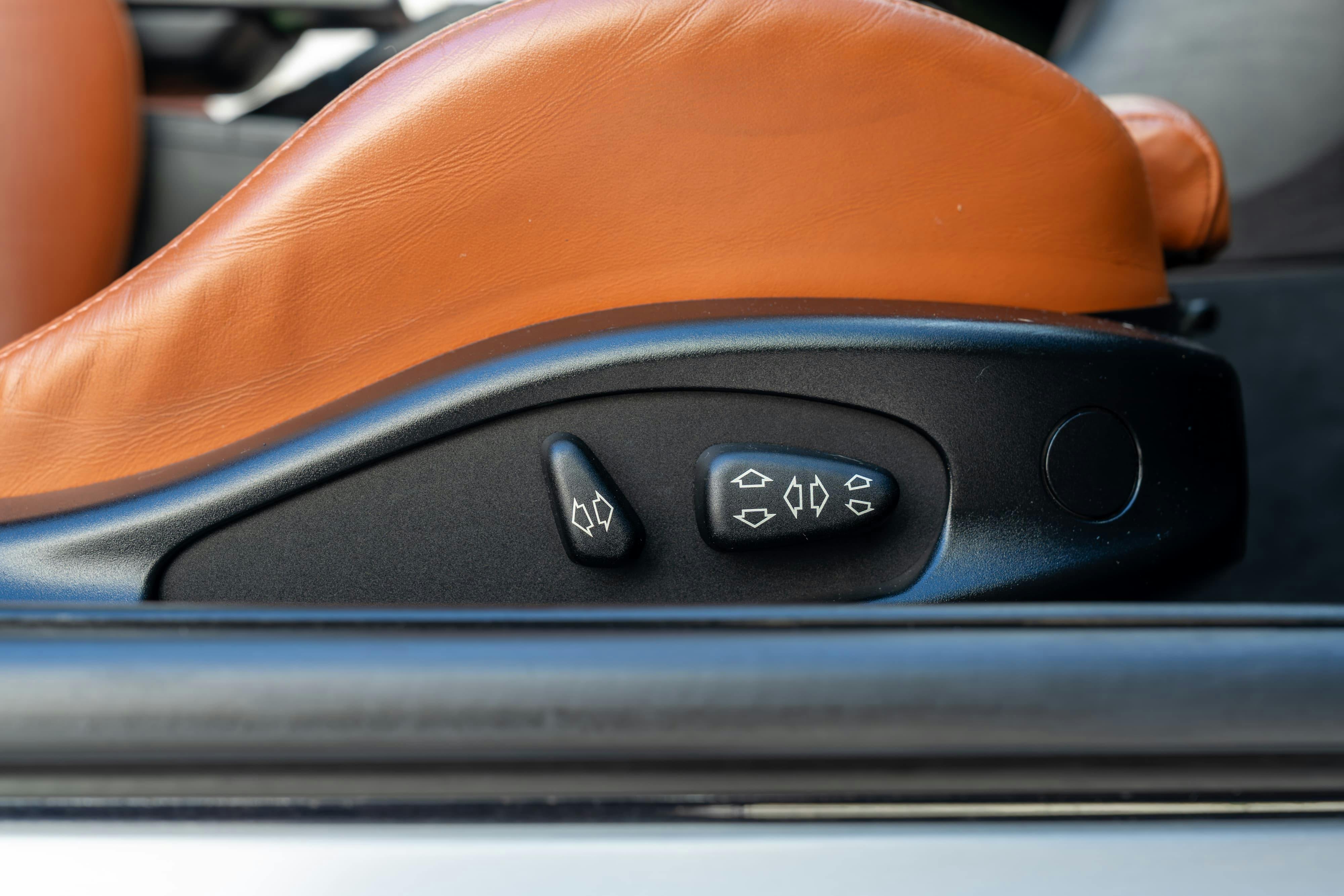 Cinnamon interior on an Individual Carbon Black 2002 BMW M3 6-Speed in San Antonio, TX.